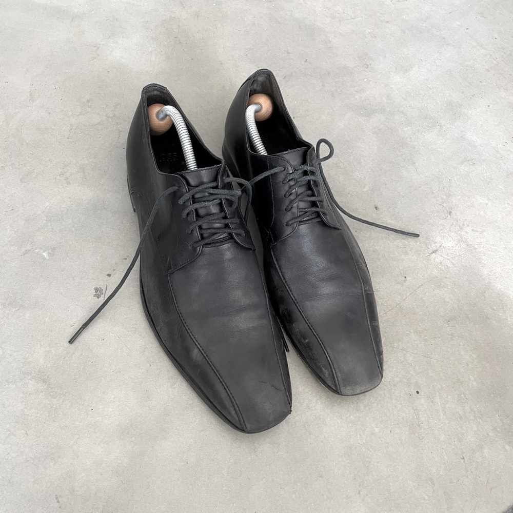 Hugo Black Dress Shoes
